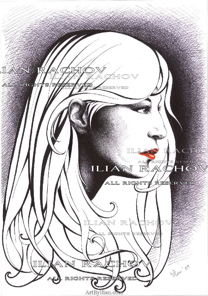 Donatella Versace by Ilian Rachov 2005
