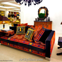 Ilian Rachov for Versace. V-Versace Gothic Boulle Roi Soleil. Created in 2003 for VERSACE Home Collection