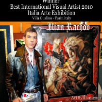 Italia Arte International Art Competition in Villa Gualino in Turin. Italy 2010