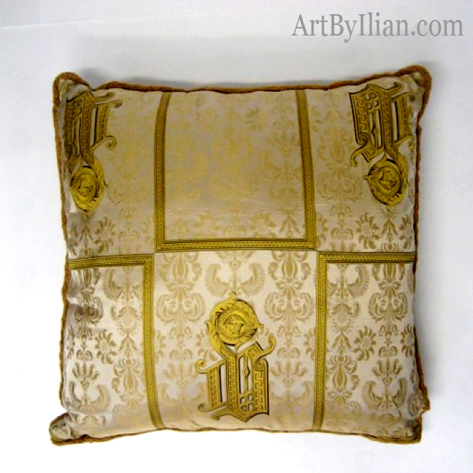 VERSACE Cushions by Ilian Rachov.